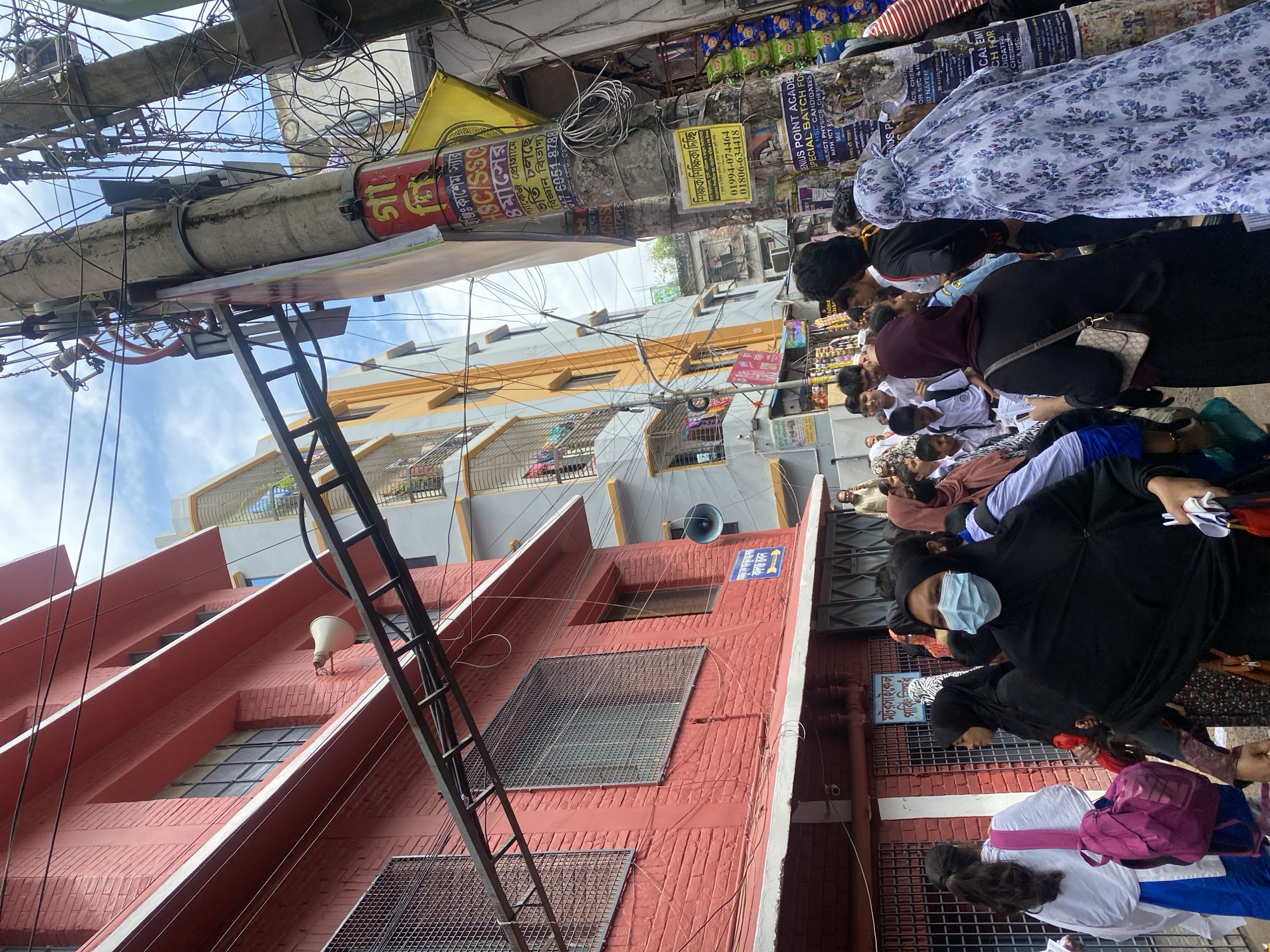 Dhaka streets and rooftop moments on a cloudy morning