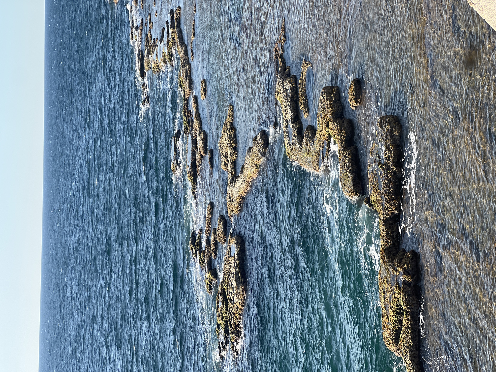 Mediterranean coastal scenes documented in historic Acre, Israel