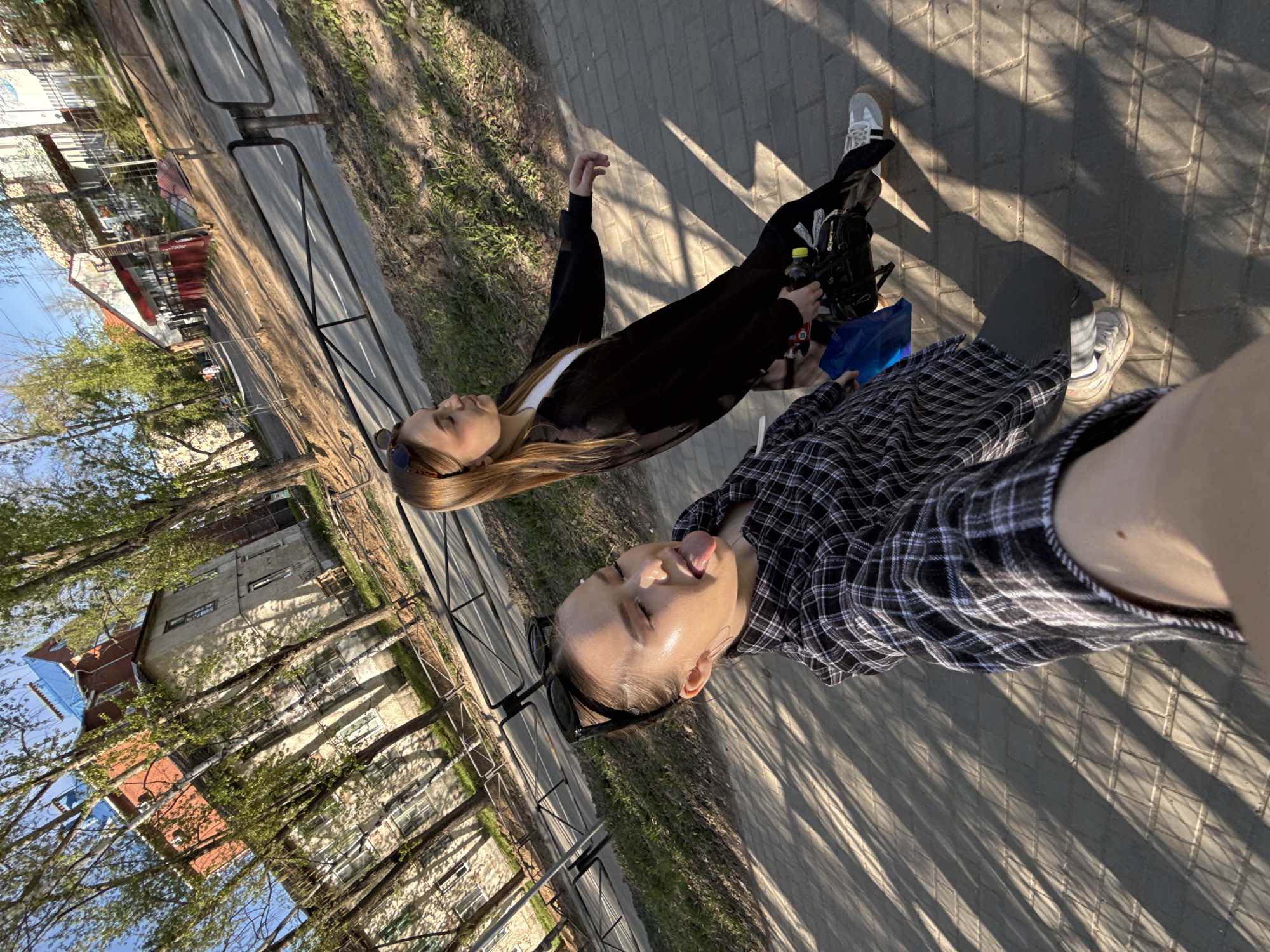 Spring day life captured across Chaikovsky, Russia