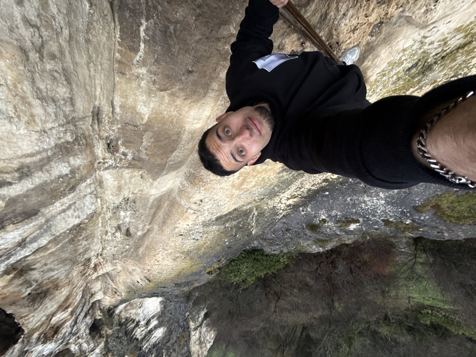Parkour athlete explores cliff formations at Bulgaria's Shumen Plateau