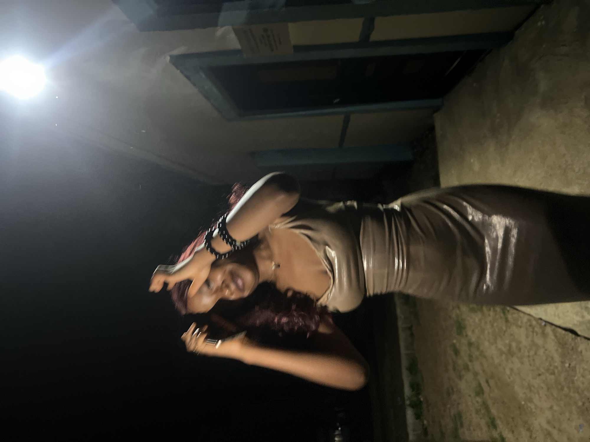 Late-night socializing at a neon-lit Durumi venue