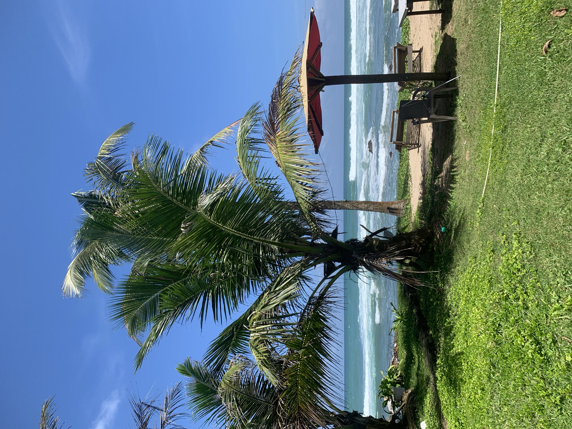 Morning beach scenes documented in Midigama, Sri Lanka