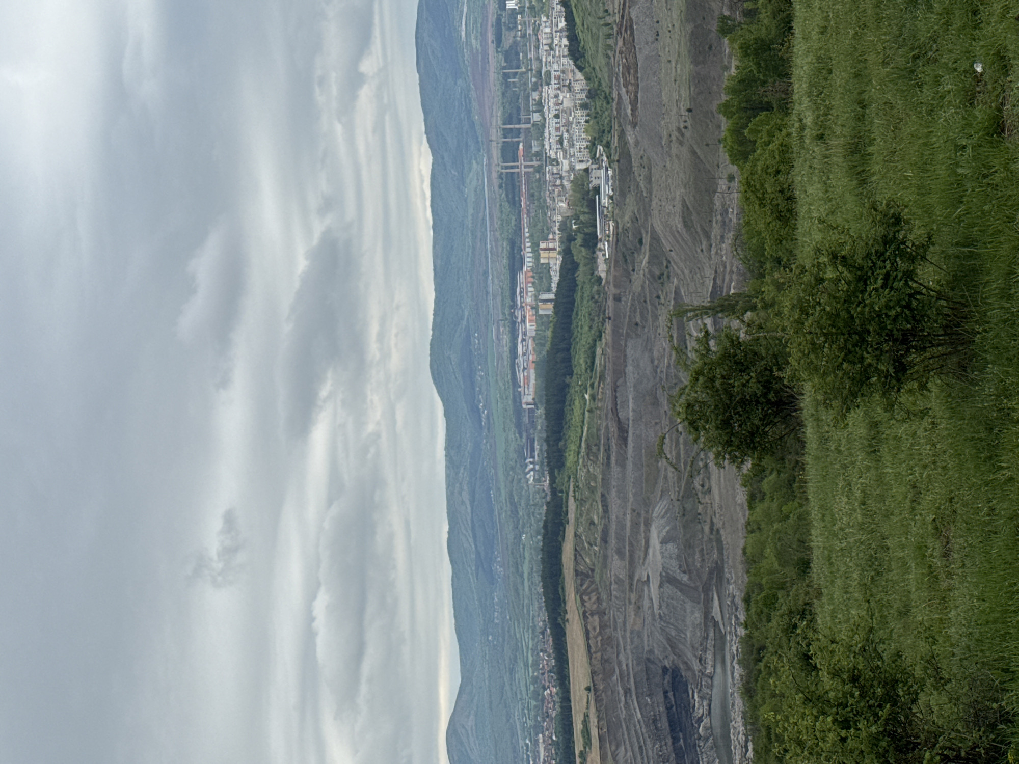 Open-pit mine operations observed in rural Golemo Buchino, Bulgaria