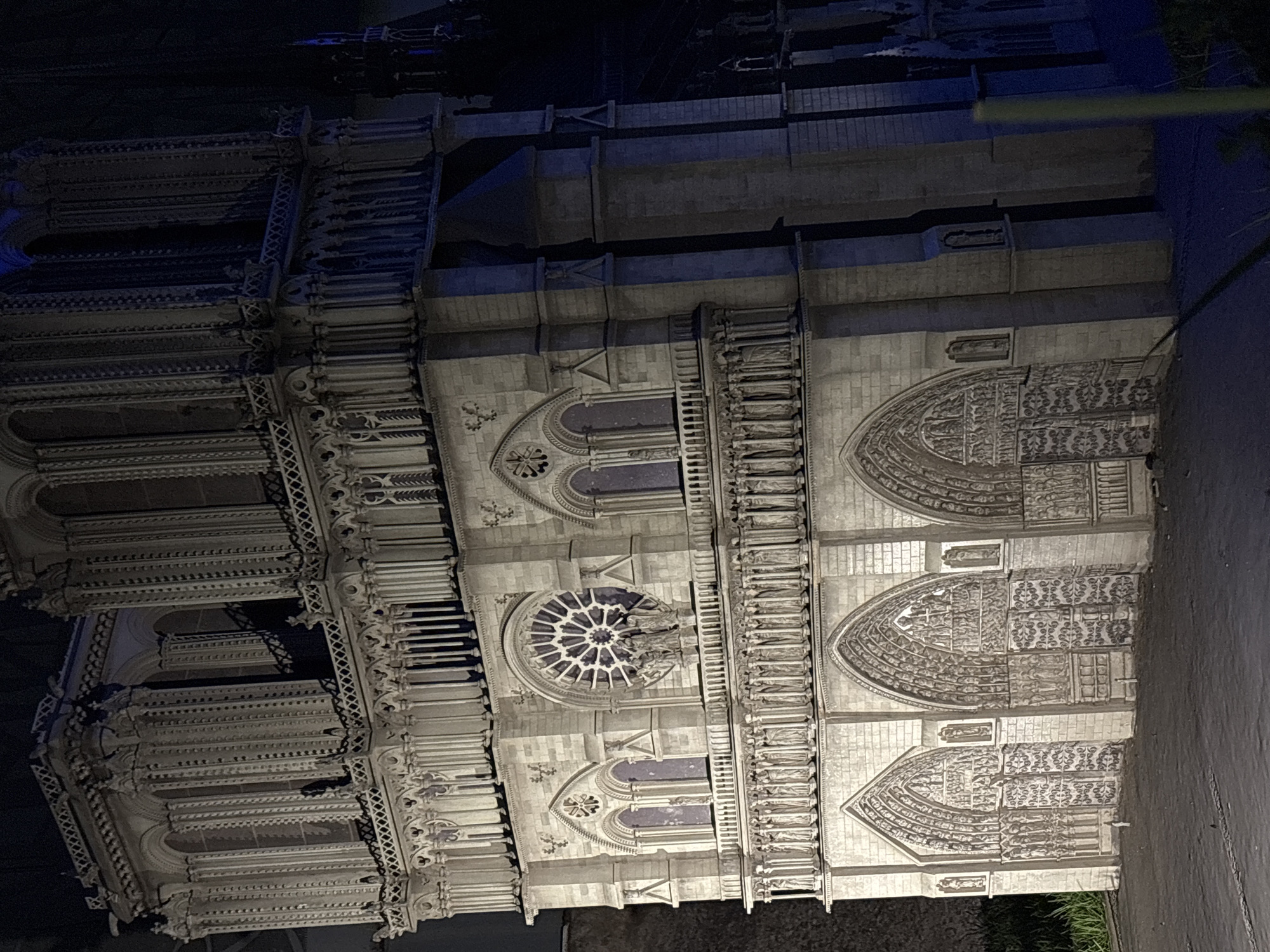 Late-night architectural tour documented across central Puebla landmarks