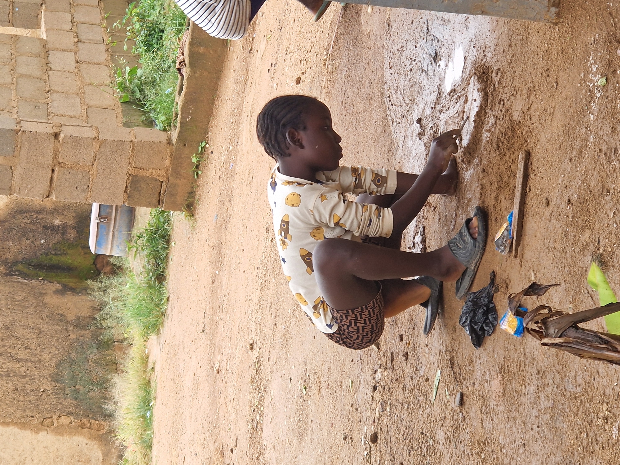 Sunday church service and street life in Jos, Nigeria