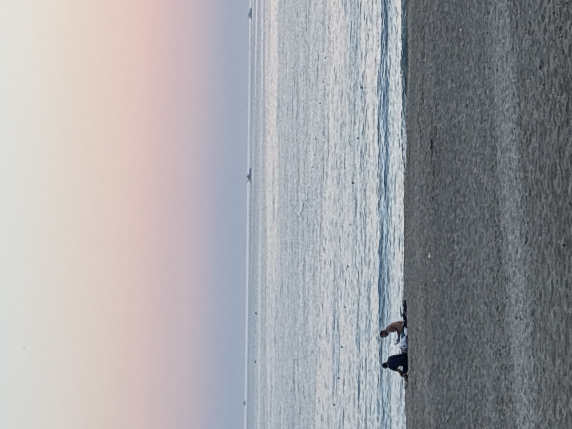 Tourist captures sunset evening scenes across Alanya, Turkey waterfront