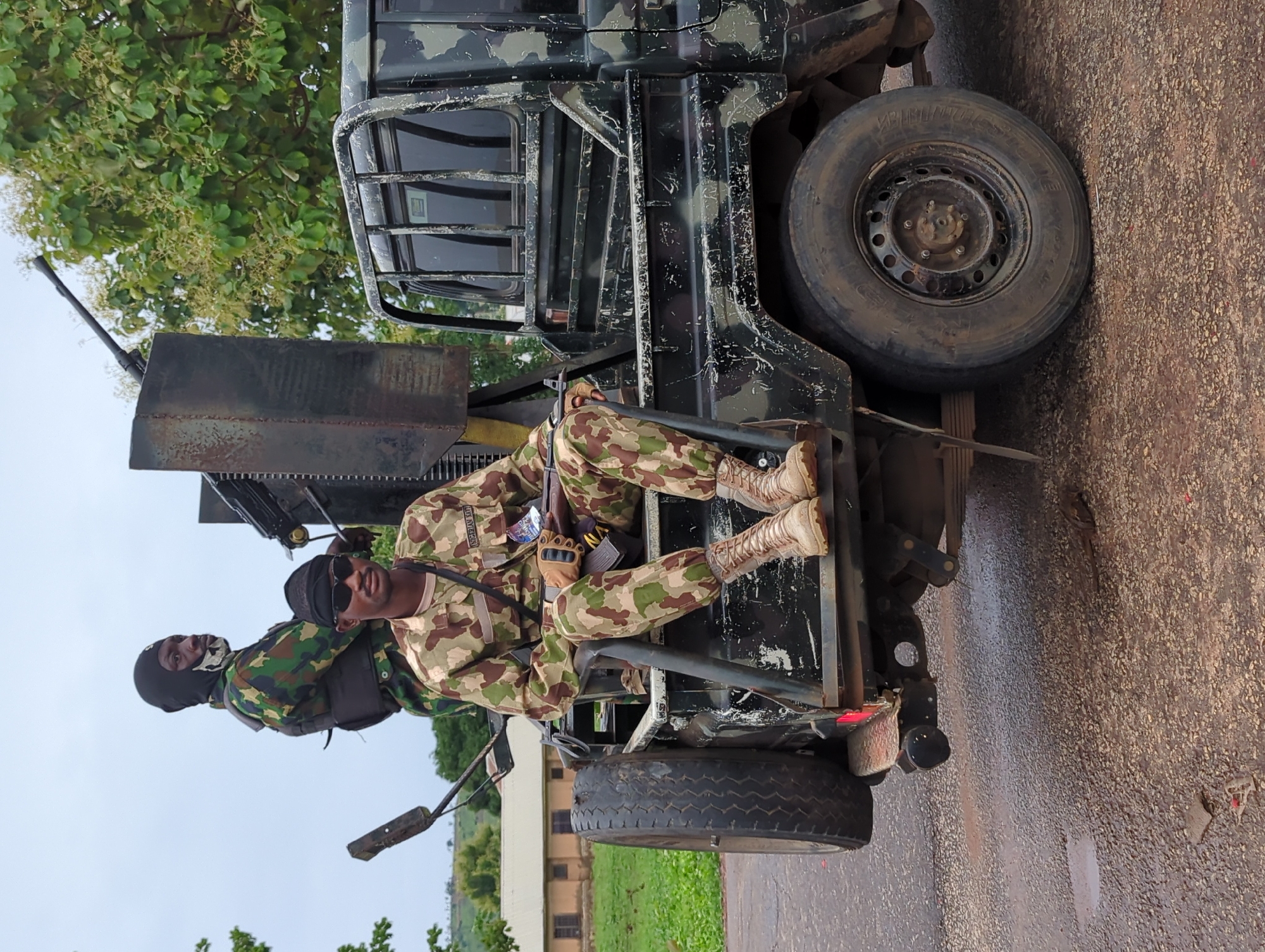 Athletic event with military presence observed in Gidan Waya