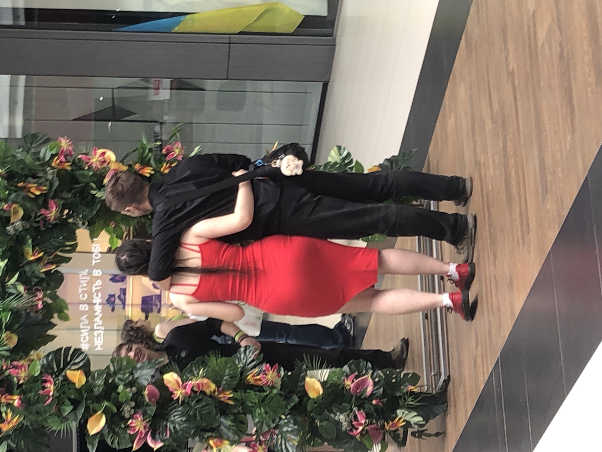 Mall scenes and a floral archway moment, June 2026