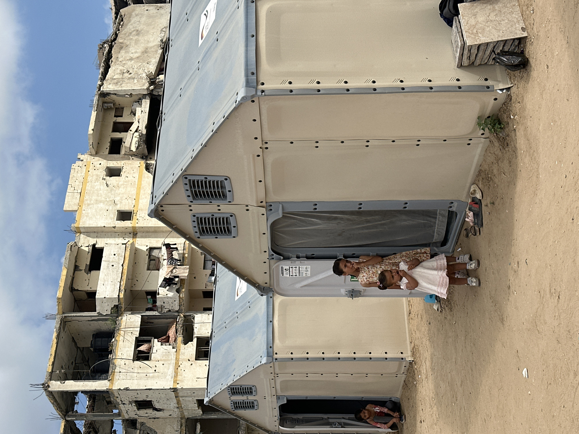 Daily life continues in Gaza displacement camps and shelters