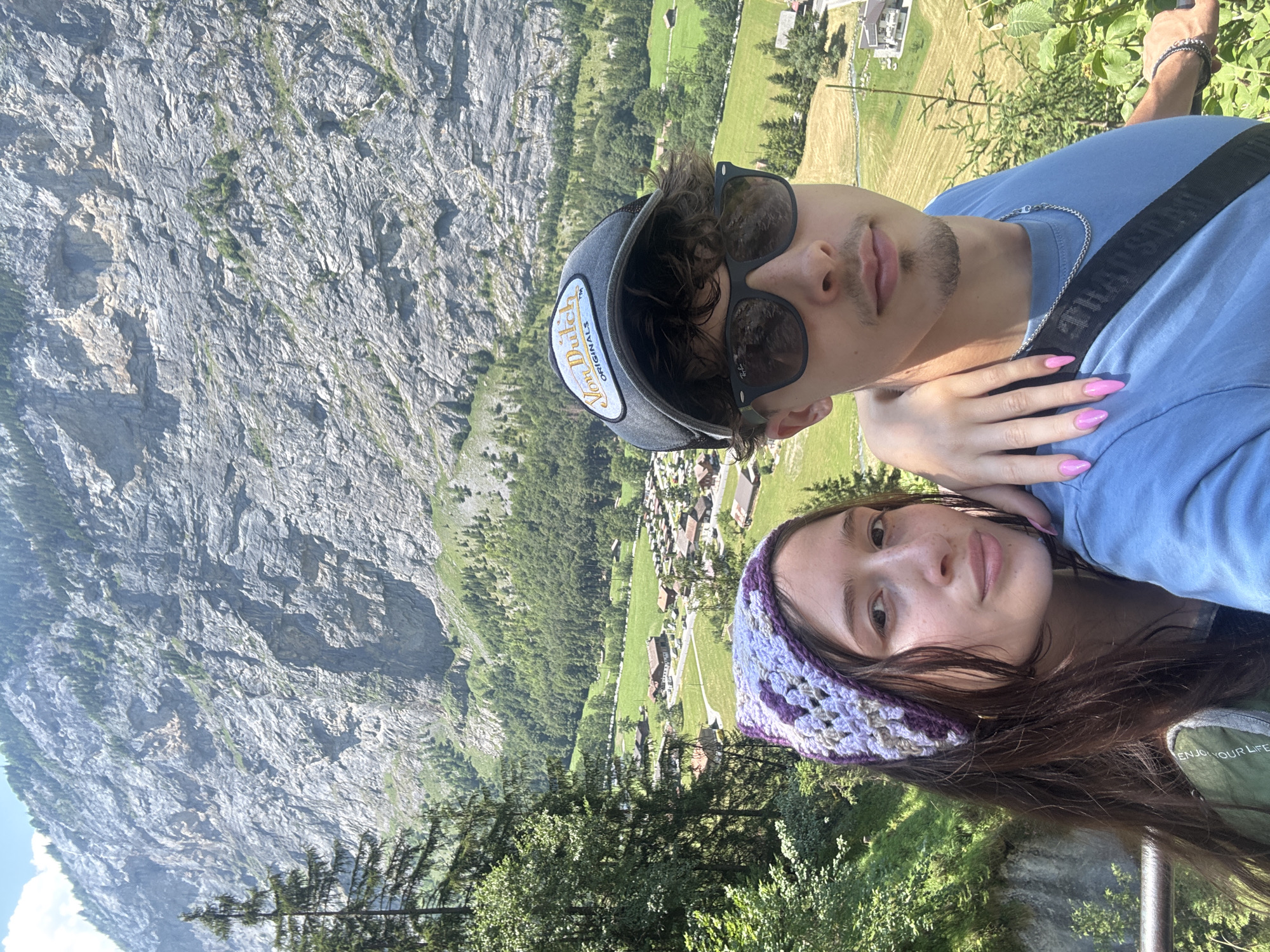Inside Trümmelbach Falls and around Mürren on a sunny morning