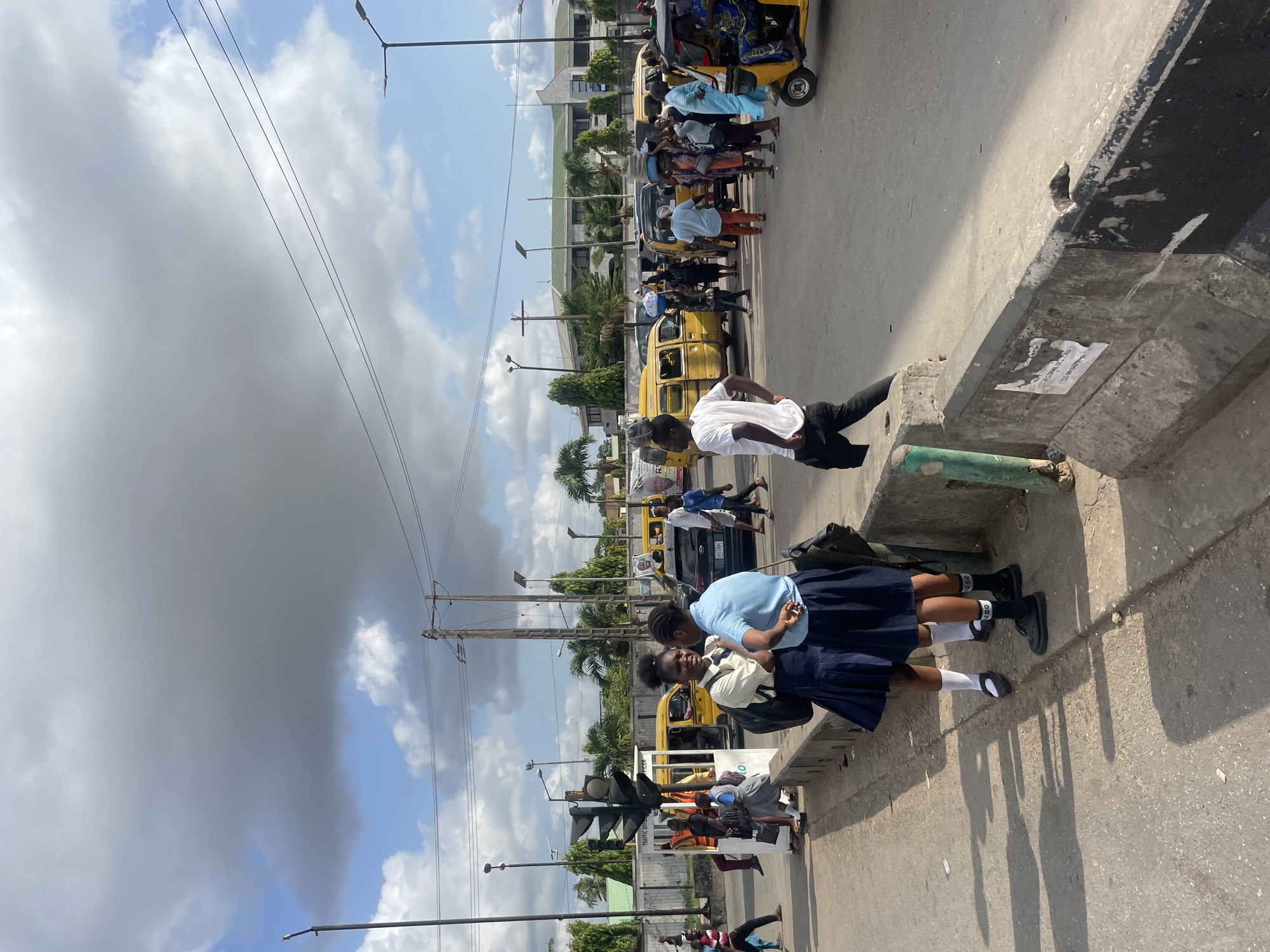 Everyday street life documented in Ikeja, Nigeria
