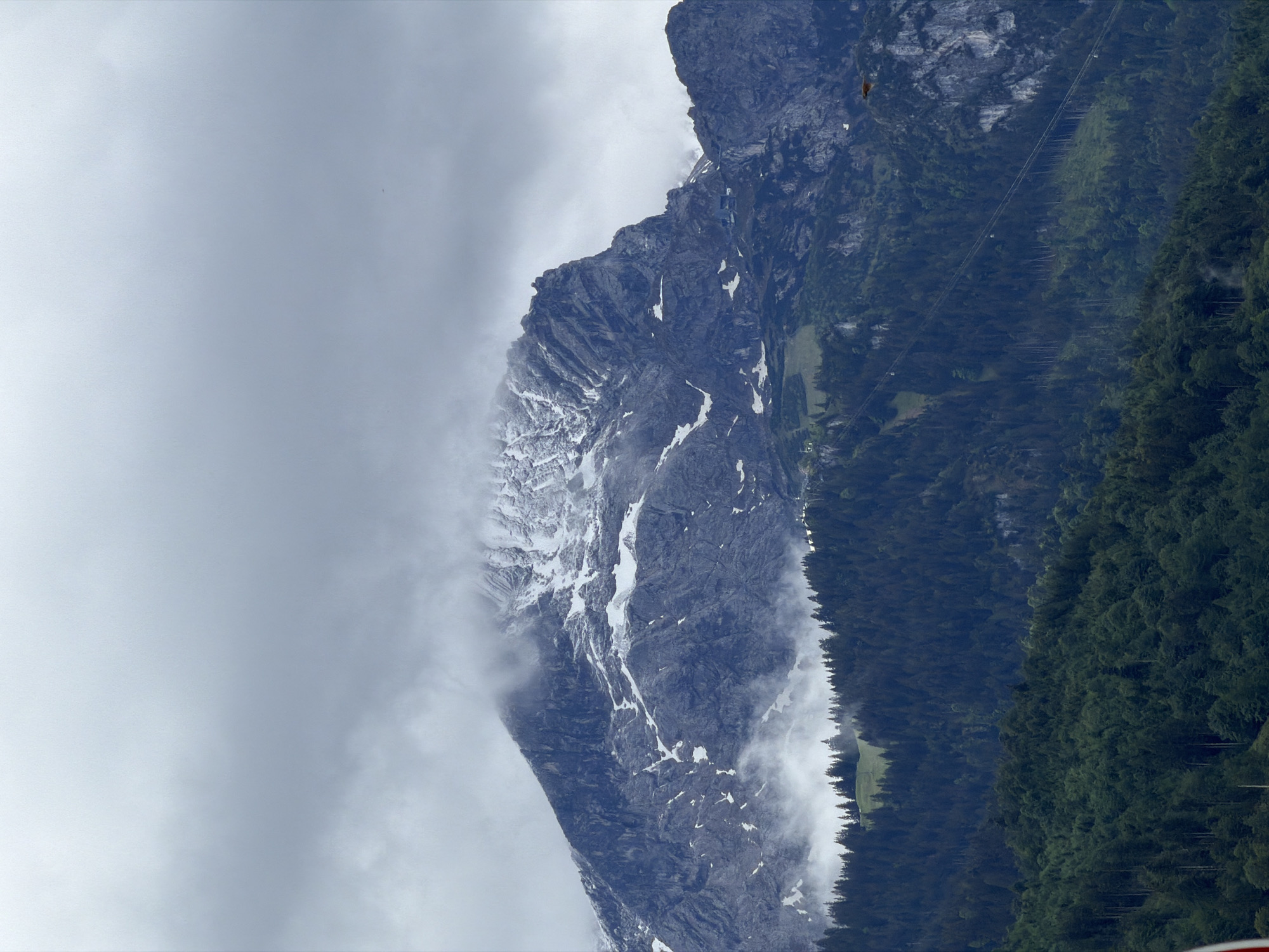 Overcast Alpine landscape documented in Garmisch-Partenkirchen