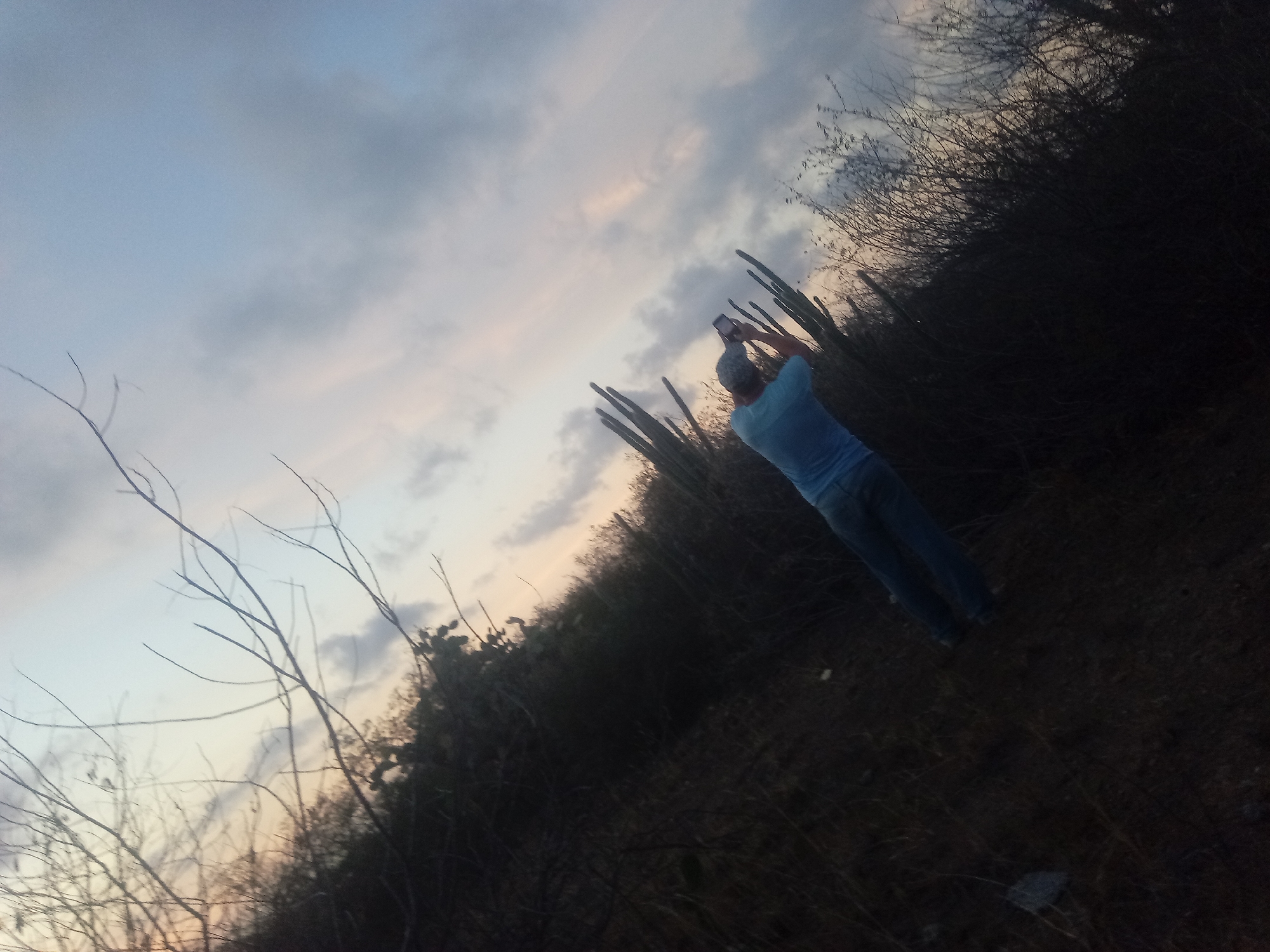 Dramatic sunset captured by witnesses in Juan Griego Venezuela
