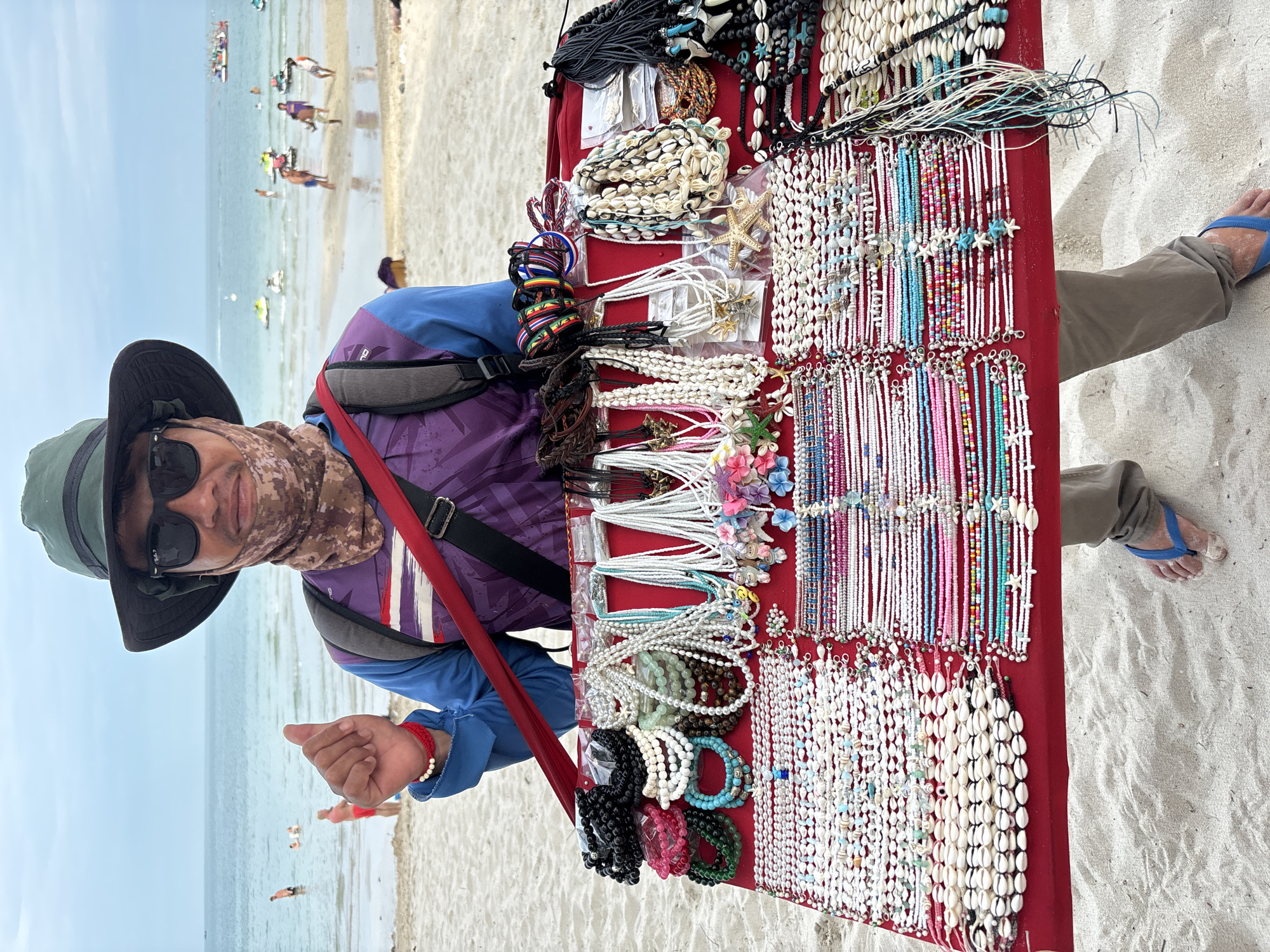 Tourist beach activities documented in Baan Chaweng Thailand