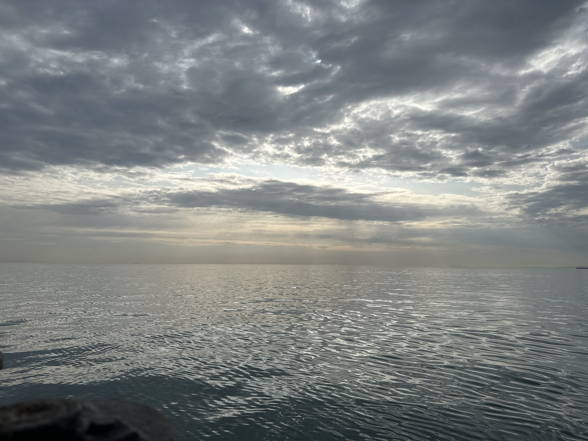 Cargo worker documents routine maritime traffic in Turkish waters
