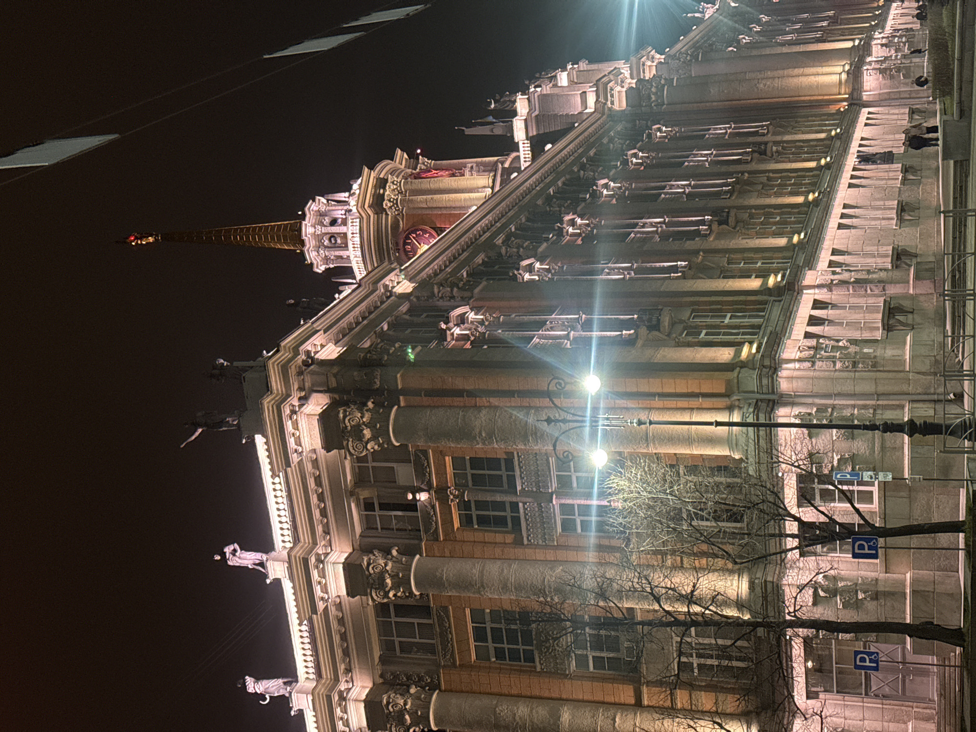 Evening scenes documented across Yekaterinburg showing architecture and interiors
