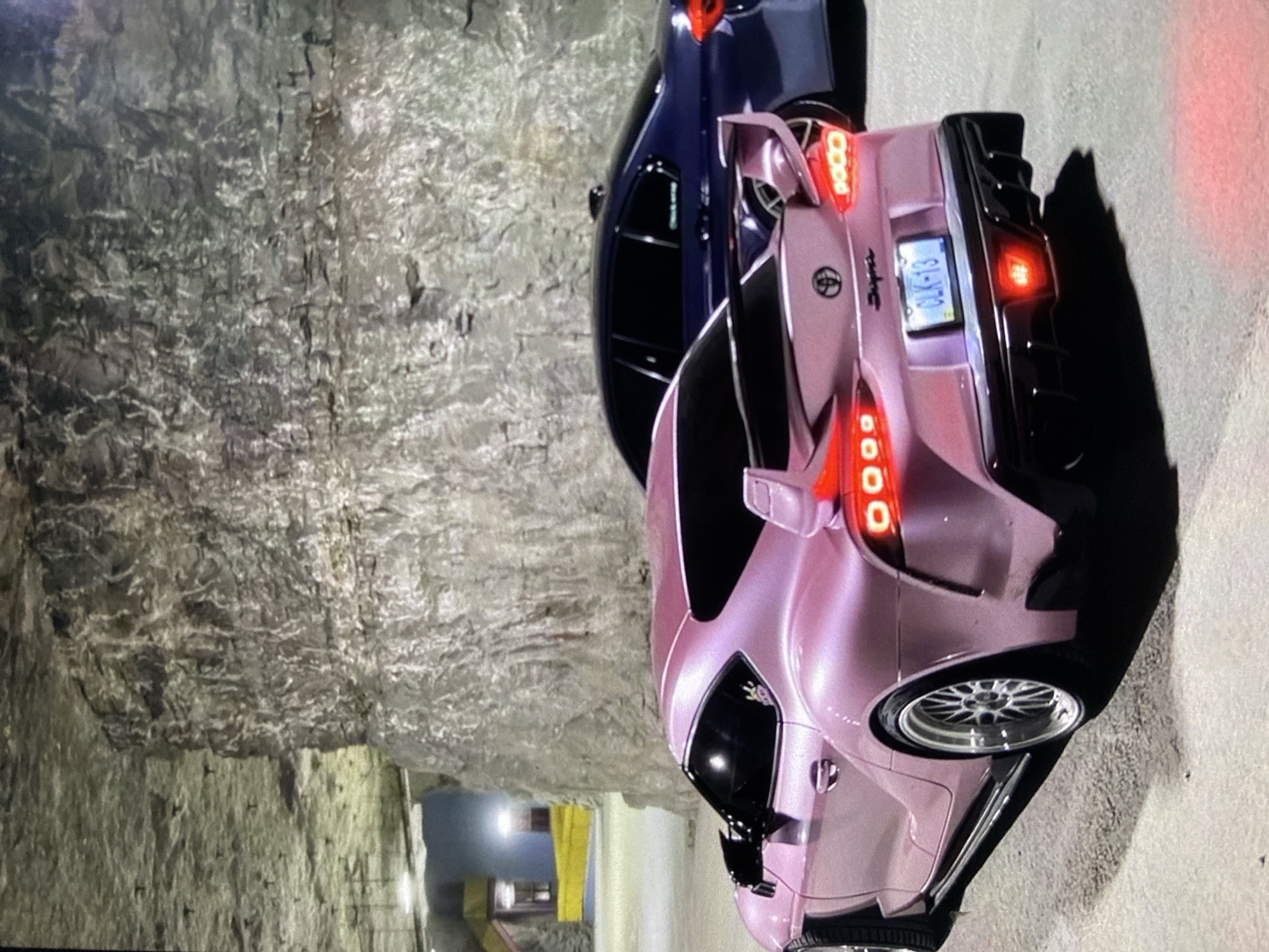 Pink sports car tracked across Lhokseumawe cafes and gas stations