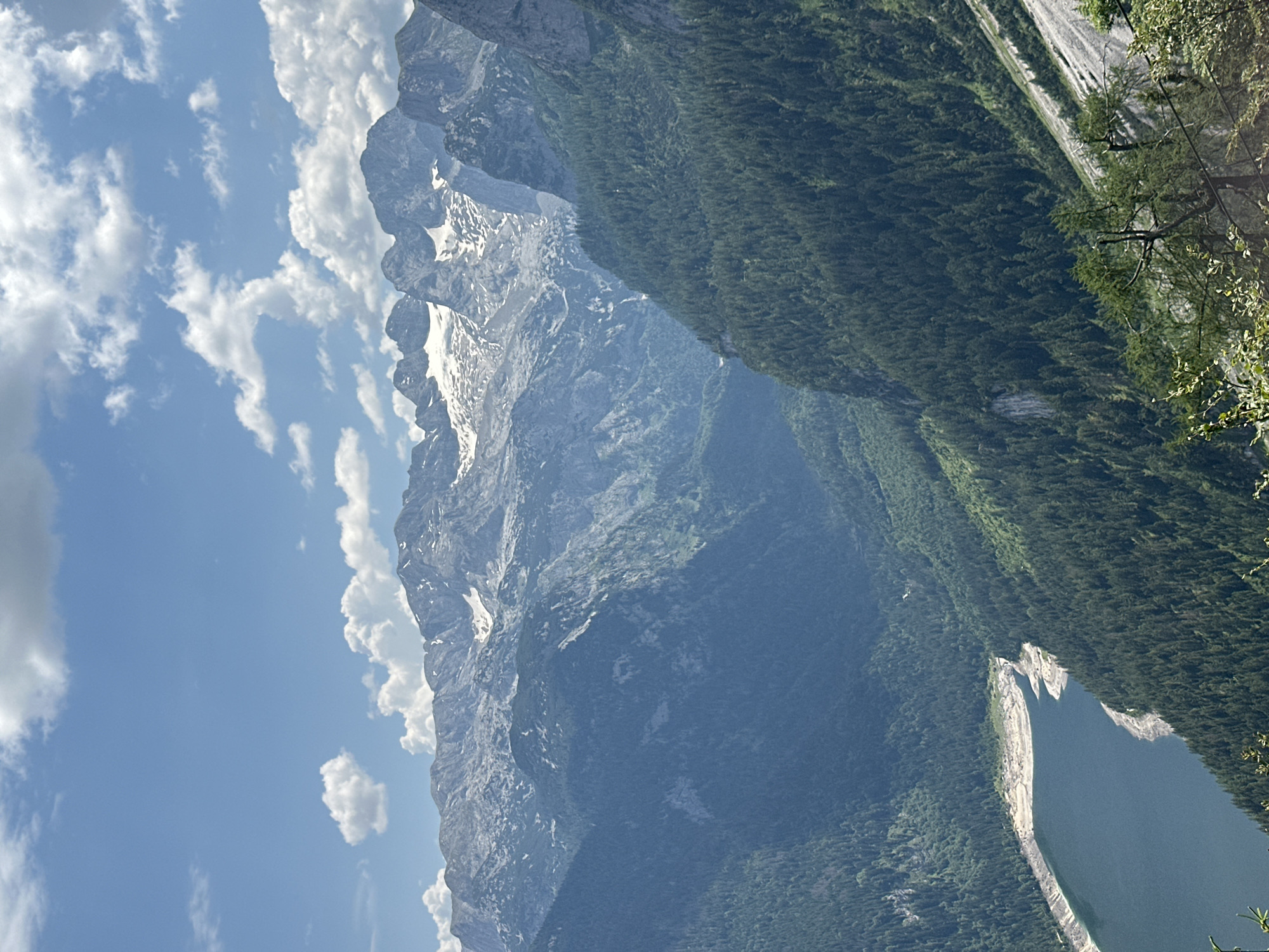Alpine lakes, cable cars, and grazing cattle in Gosau