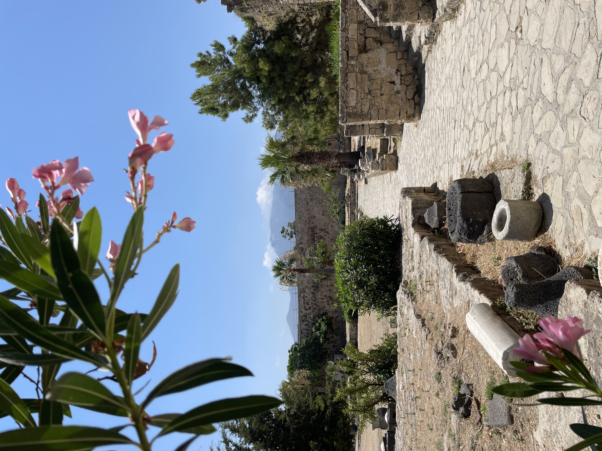 Inside Kyrenia Castle's ancient courtyards and stairways