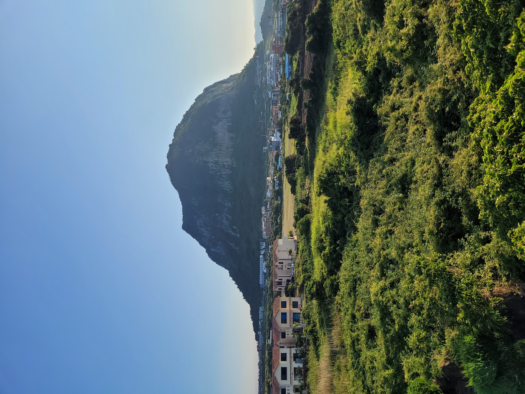 Coastal town and hillside views around Seogwipo, Jeju Island