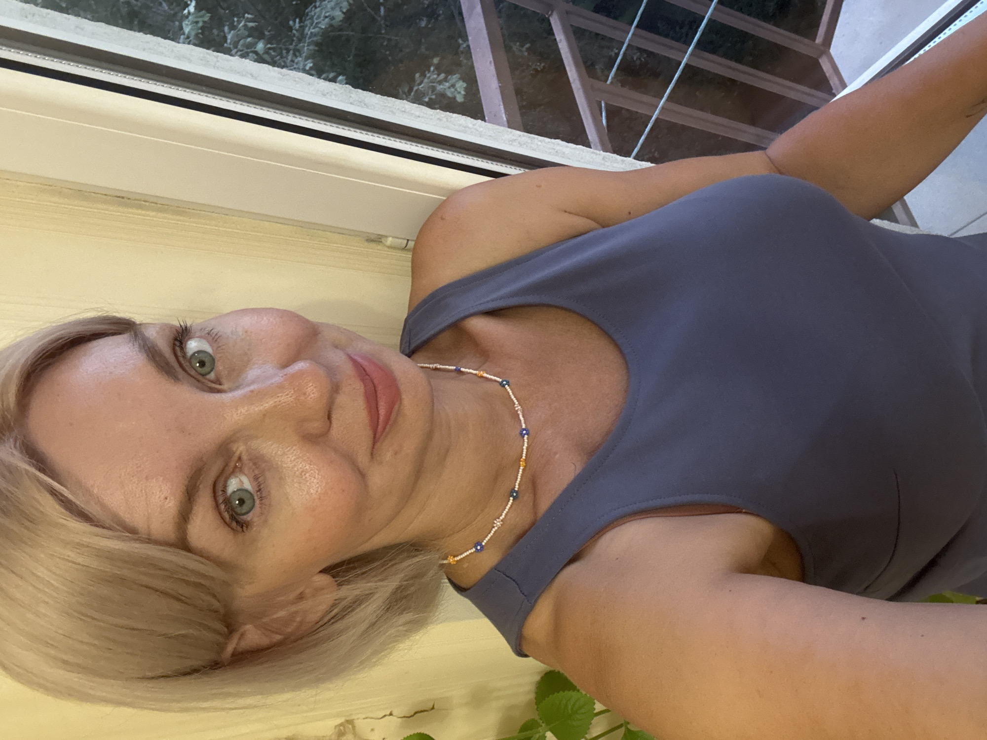 Selfies and sunset views from a Sochi apartment