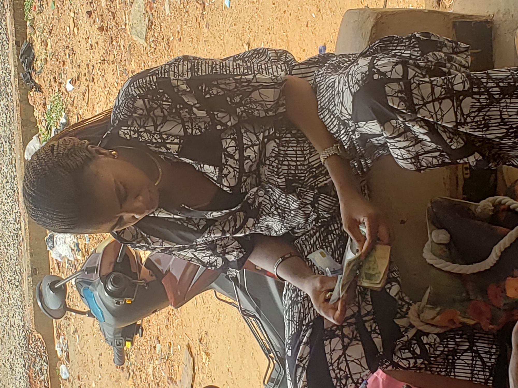 Daily life moments captured in bright Adankolo afternoon