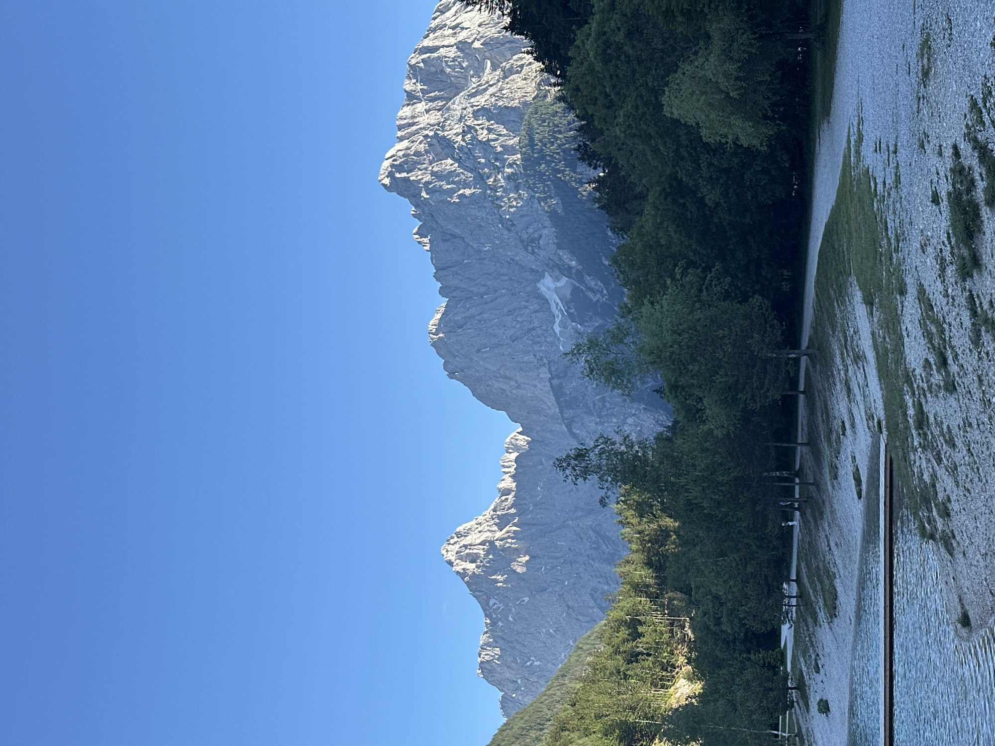 Alpine afternoon at Jasna Lake and Kranjska Gora