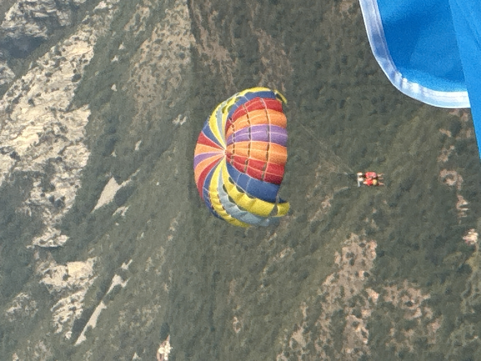 Paragliding, parasailing, and paddleboarding off the Montenegrin coast