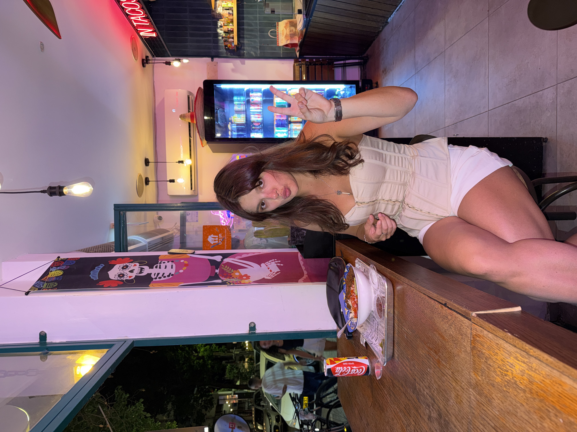 Evening out in Tel Aviv, ending with a flight home