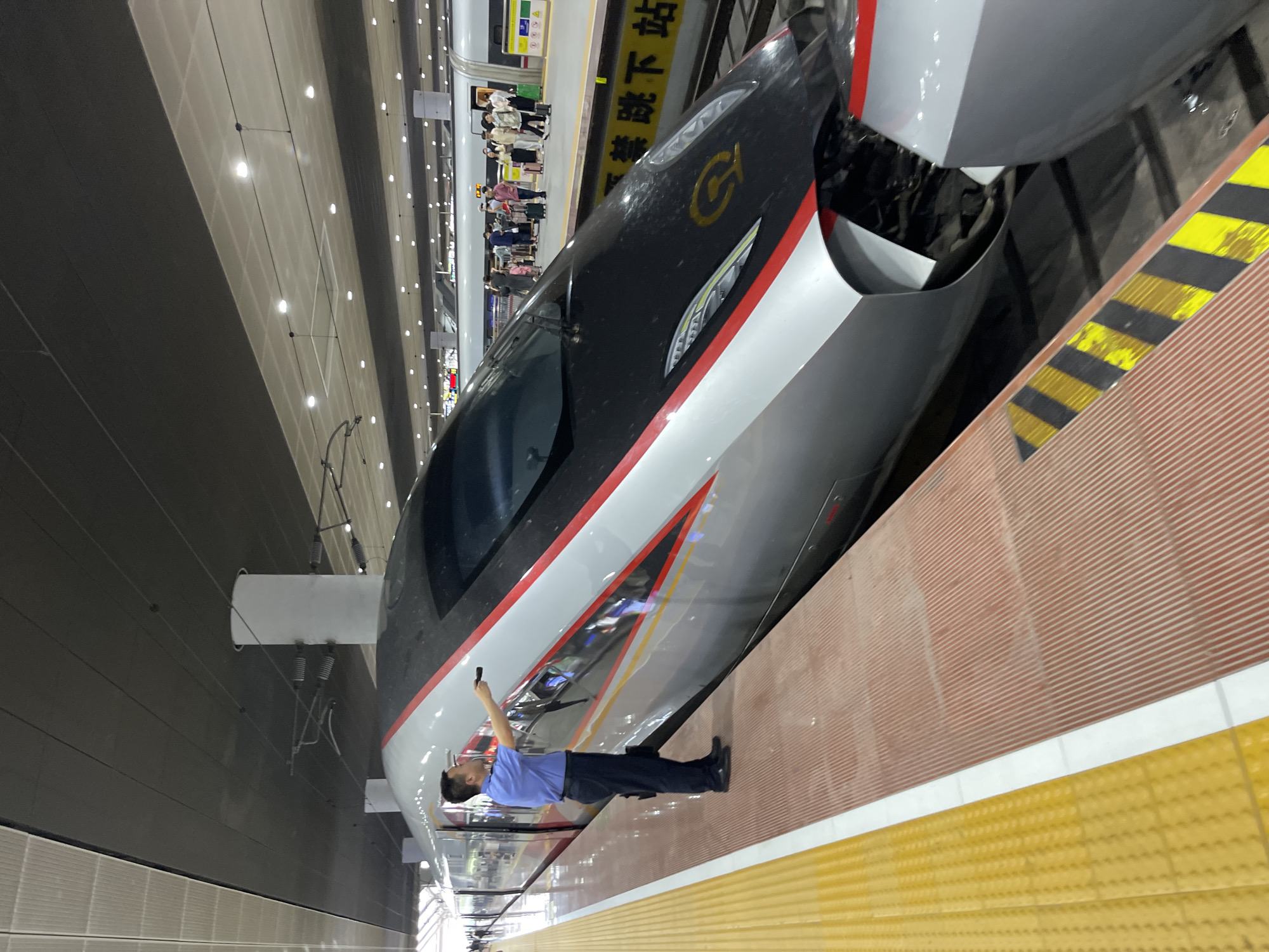 Morning activity at Shenzhen North Station, June 2026