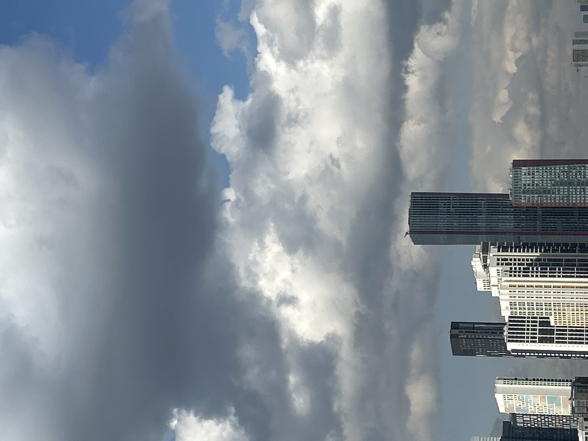 Basketball game observed under dramatic skies in Khimki, Russia