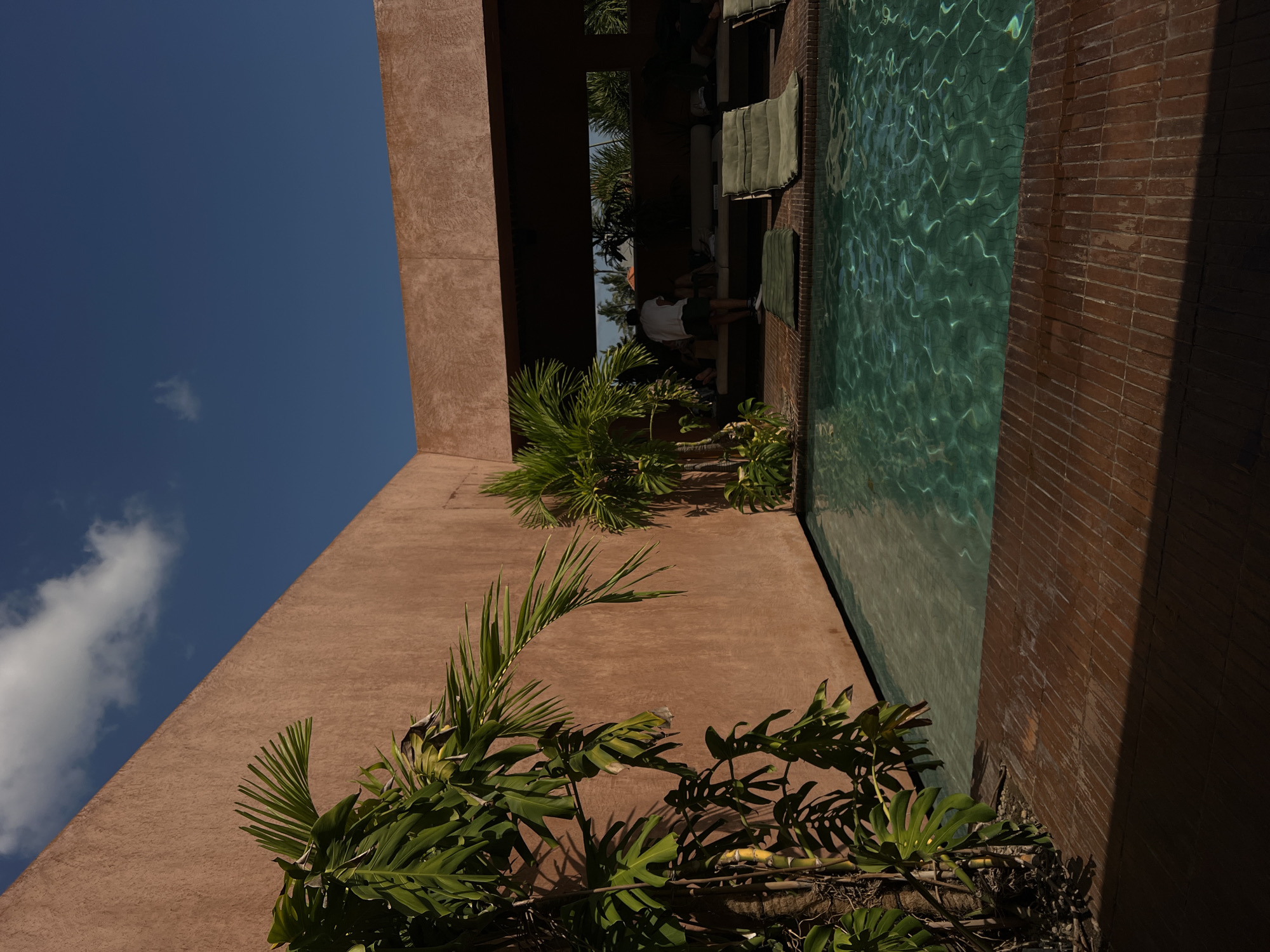 Inside and out at a Mengwi villa, Bali