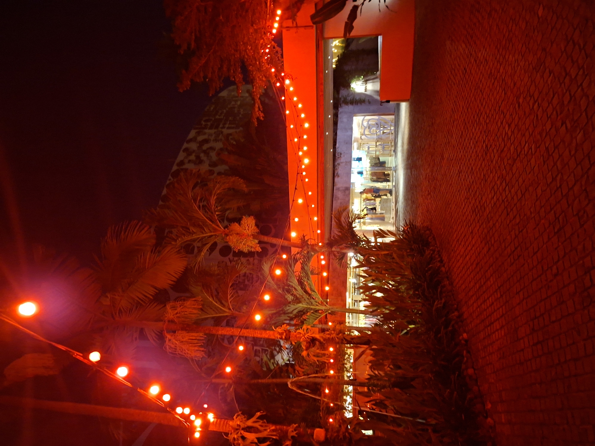 Potato Head Beach Club at night, North Kuta, Bali