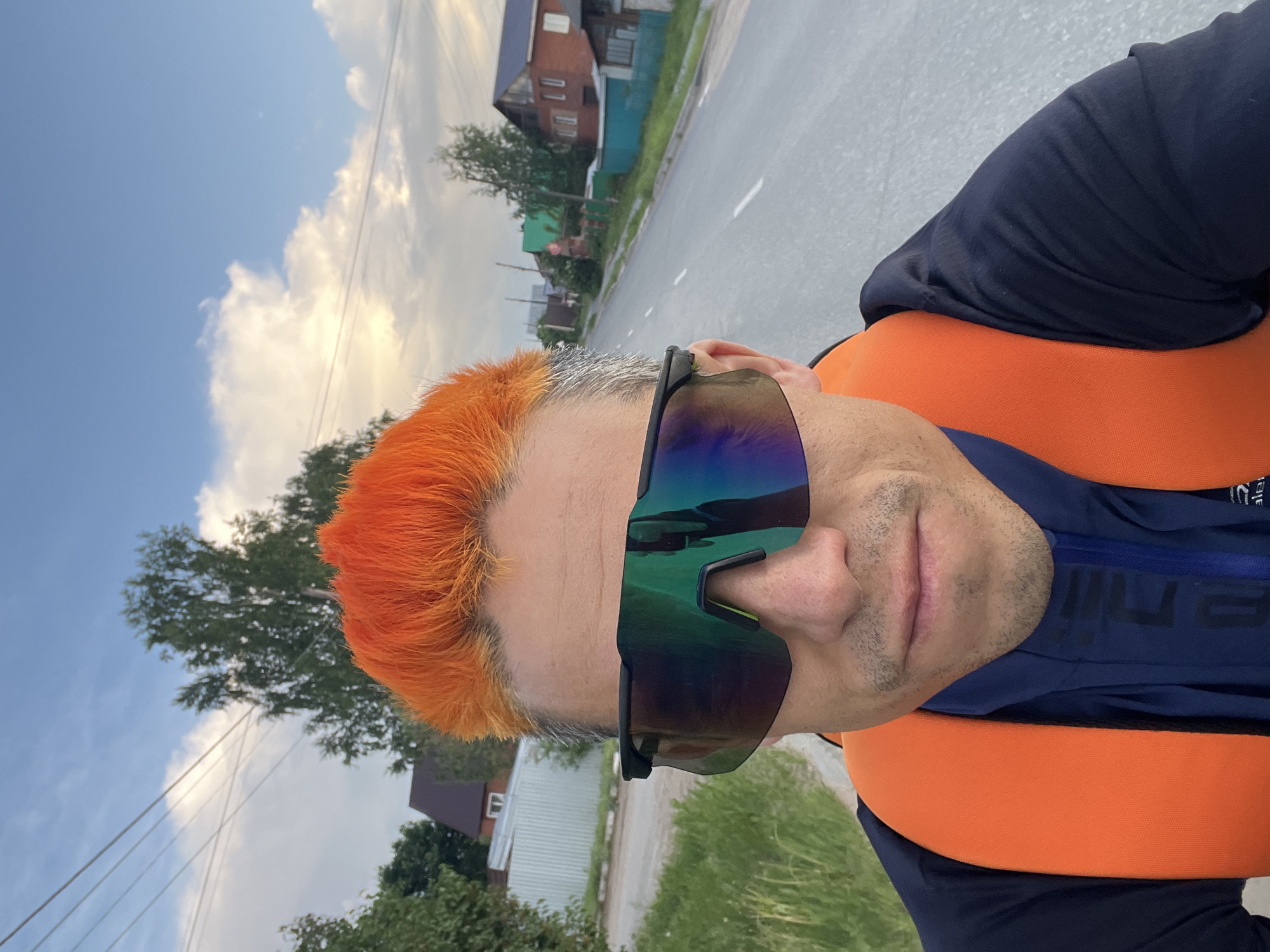 Afternoon documentation of rural Chaikovsky, Russia neighborhoods and roads