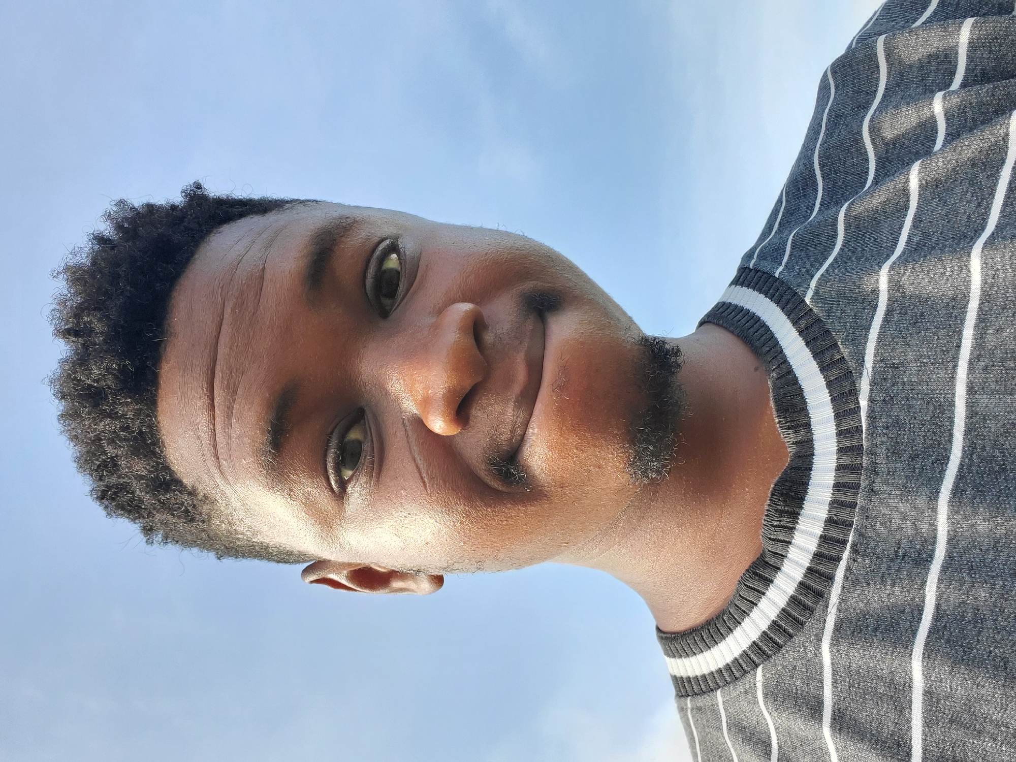 Morning portrait session captured in Mararaba, Nigeria