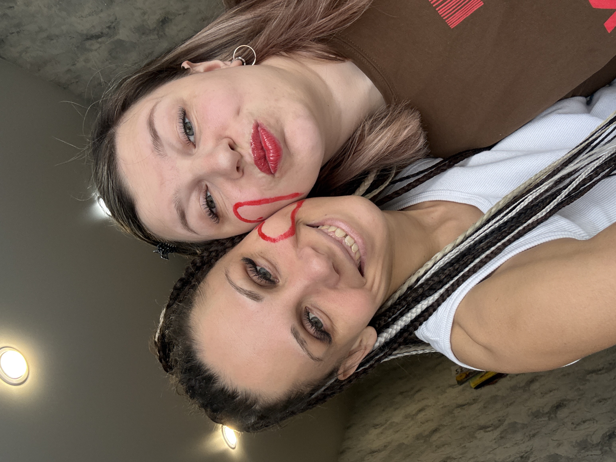 Casual indoor moments documented in Rusanovo, Russia
