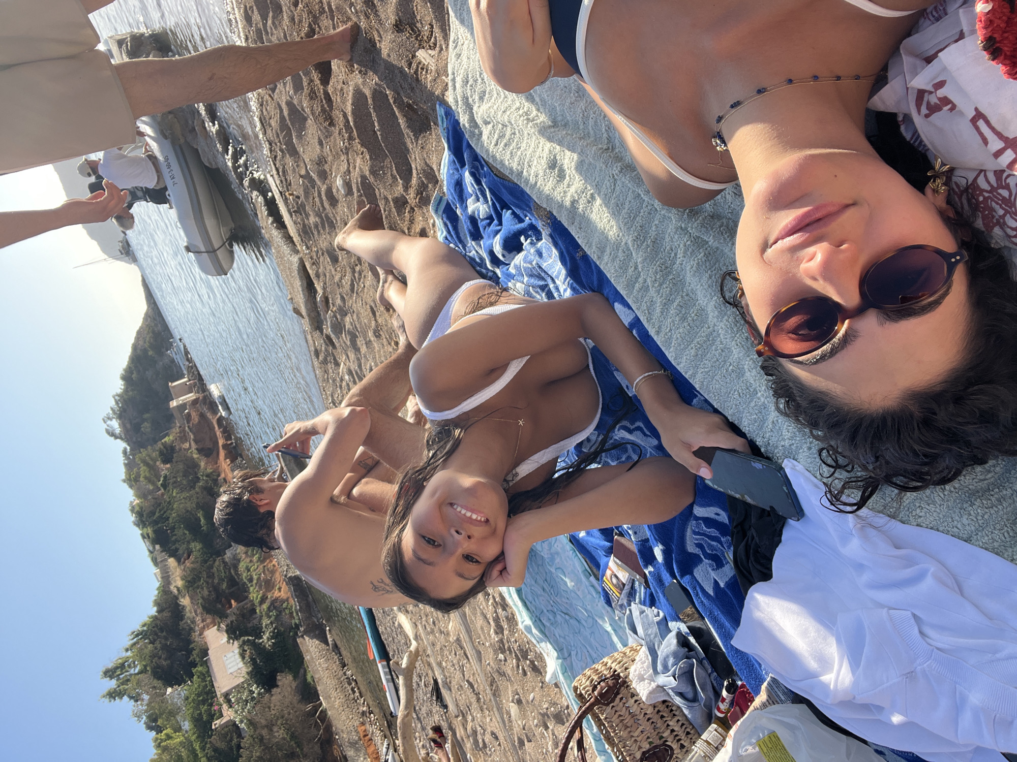 Lazy summer afternoon at a Sant Josep de sa Talaia cove