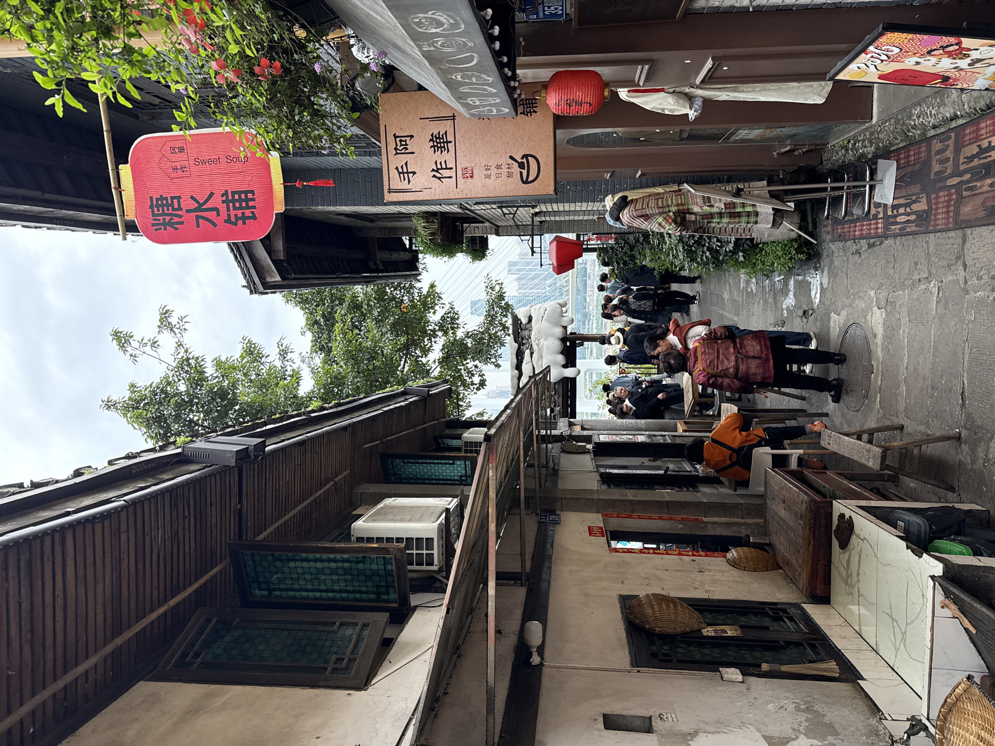 Early morning photography session in Chongqing's historic district