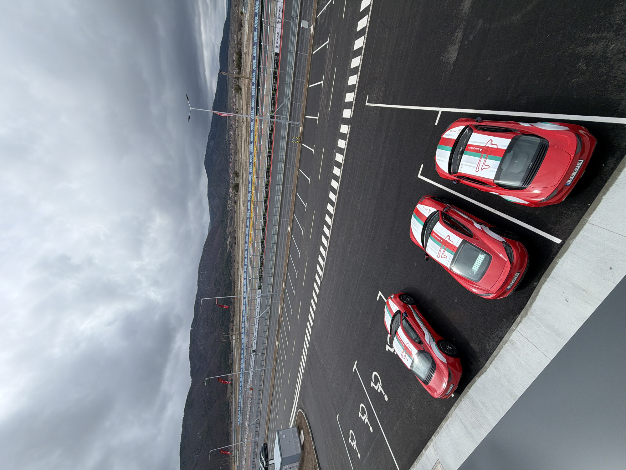 Race cars active at Motorpark Bulgaria track