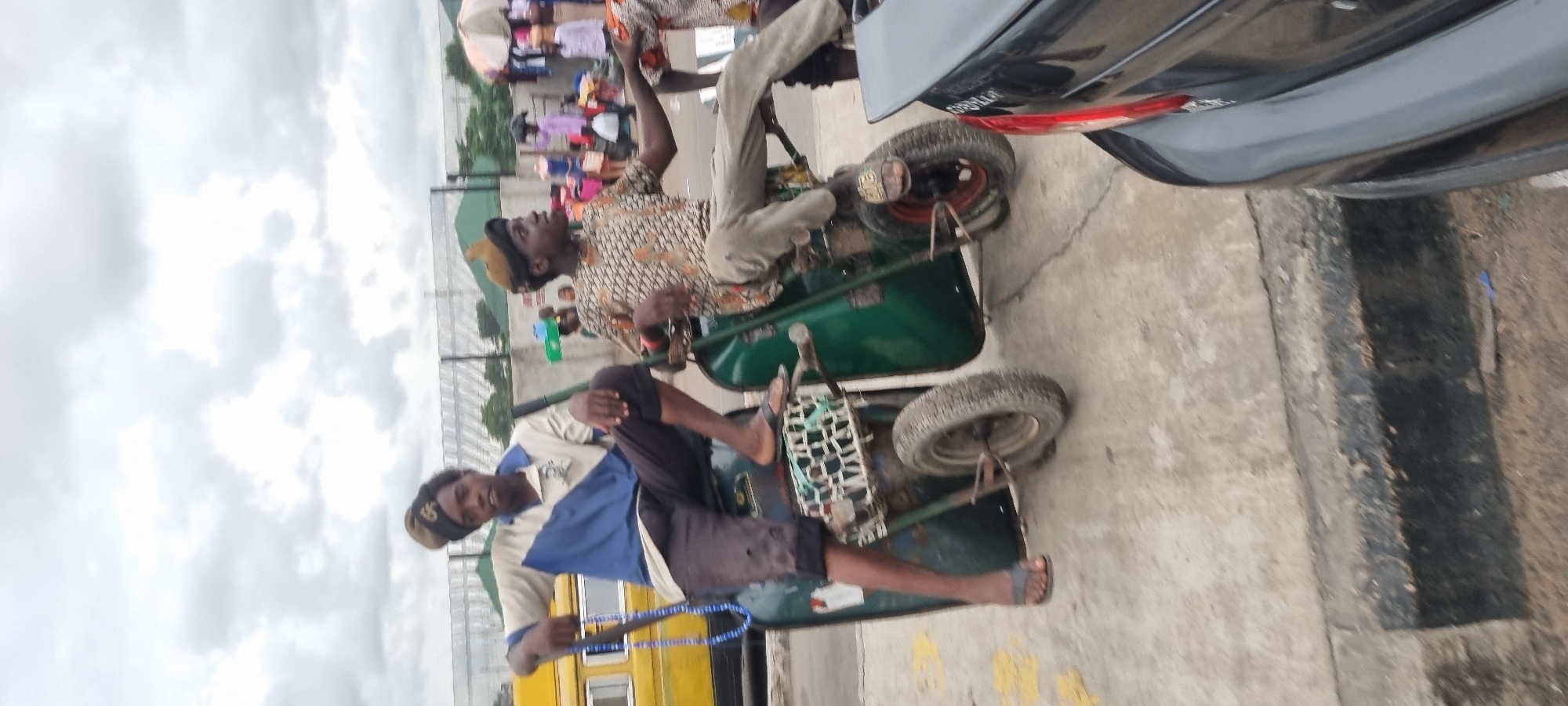 Daily life unfolds in busy Ikeja streets and markets