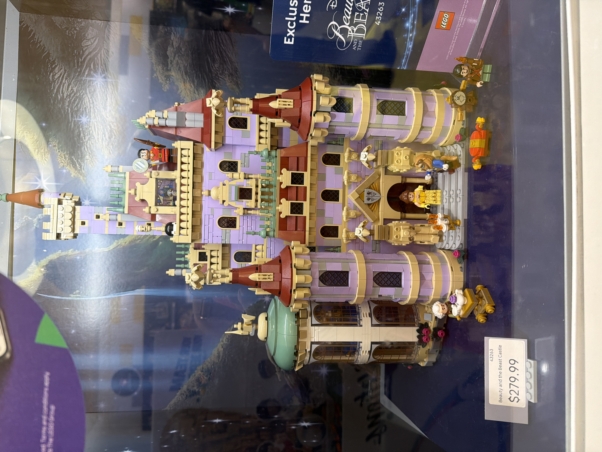LEGO sets and intricate display models at a Mission Viejo shop