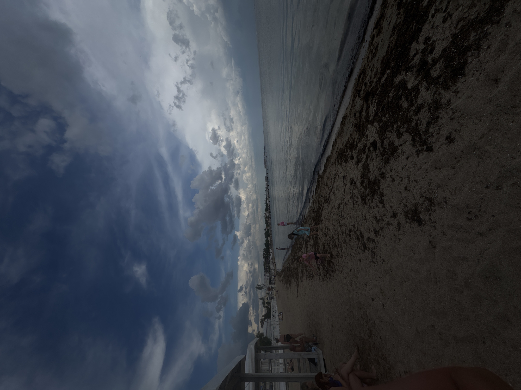 Families enjoy ordinary beach day in Yevpatoriya, Ukraine