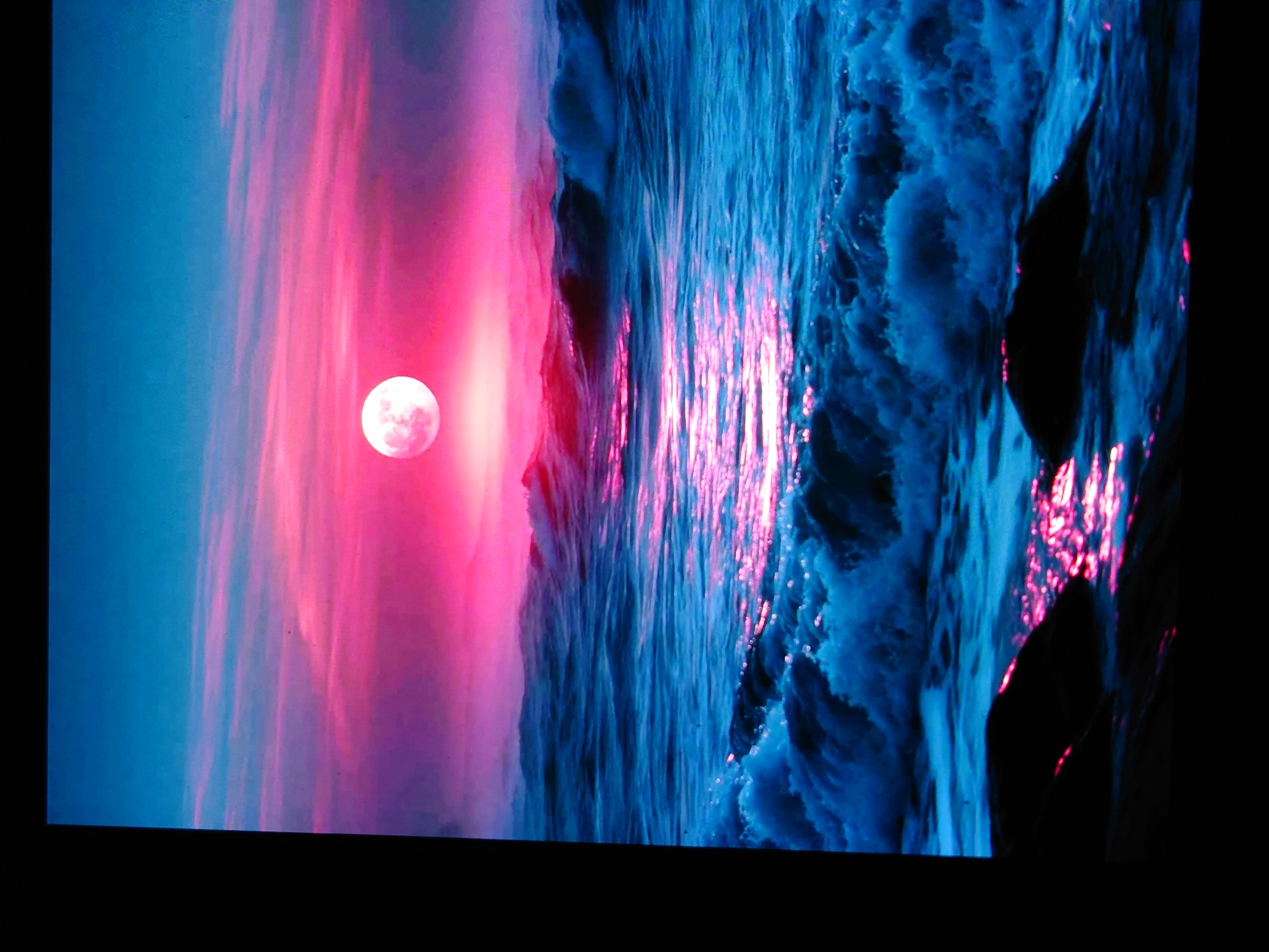 AI-generated nature and sci-fi imagery floods a single account