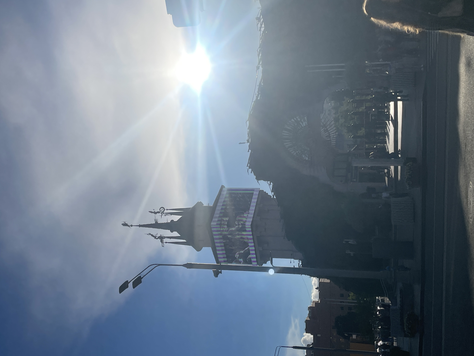 Afternoon stroll through central Moscow's streets and metro
