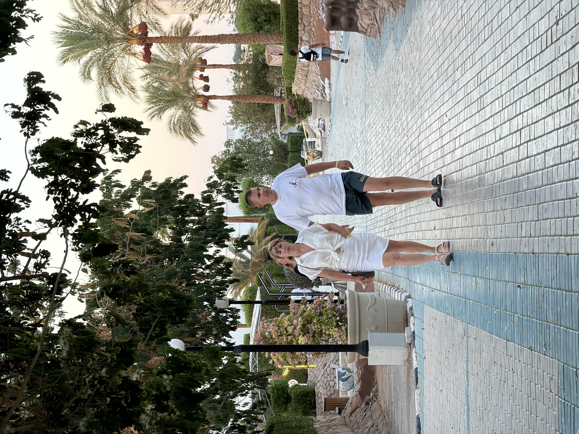 Afternoon scenes around a Sharm El Sheikh resort area