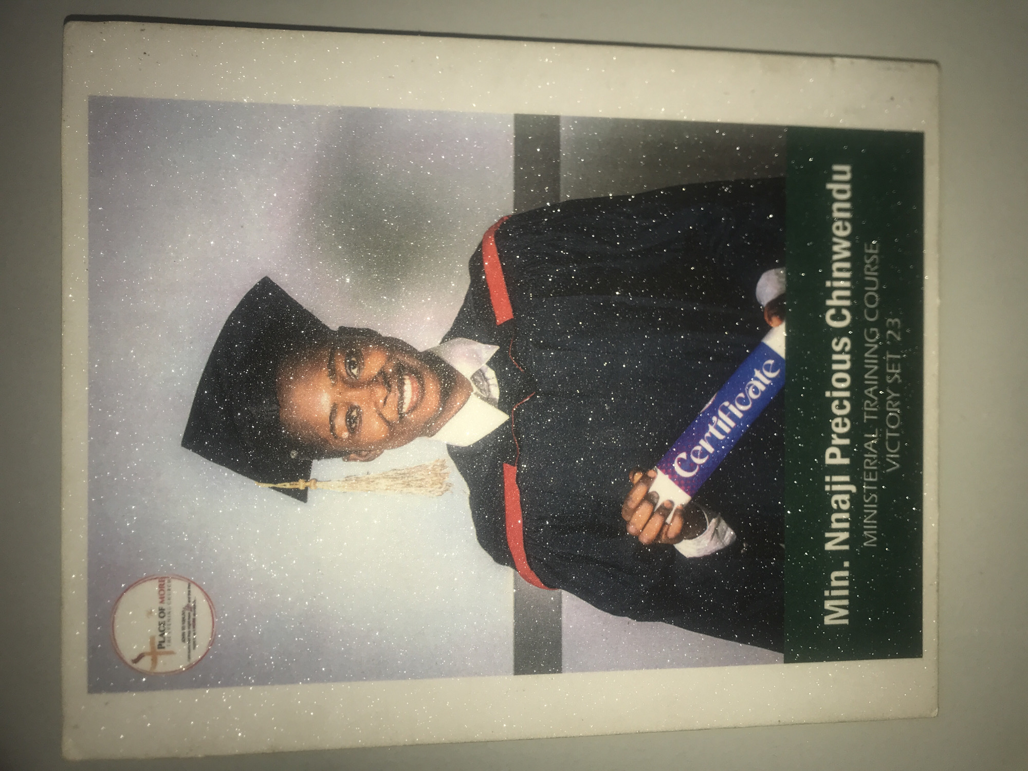 Nigerian resident documents daily items and graduation celebration