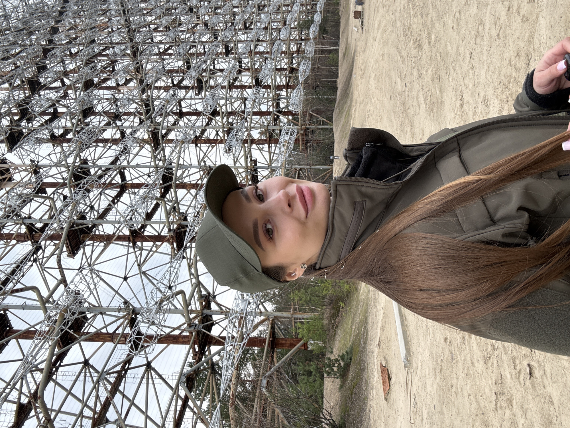 Cold War radar structure documented in Chernobyl zone