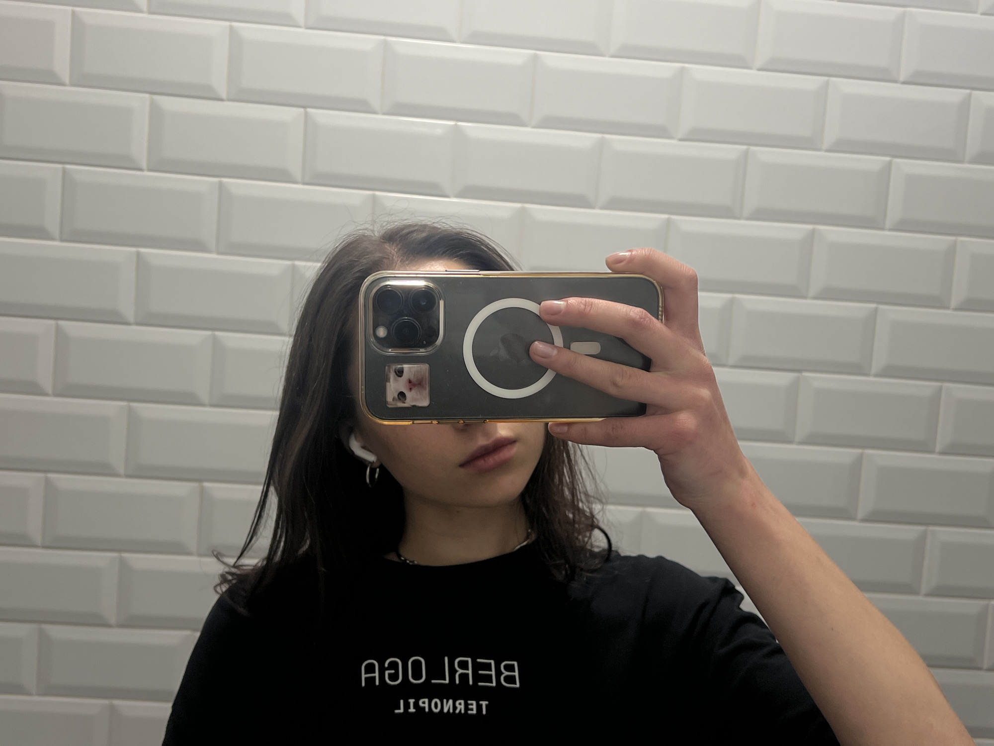 Bathroom selfies and sleeping Yorkshire Terrier in Ternopil