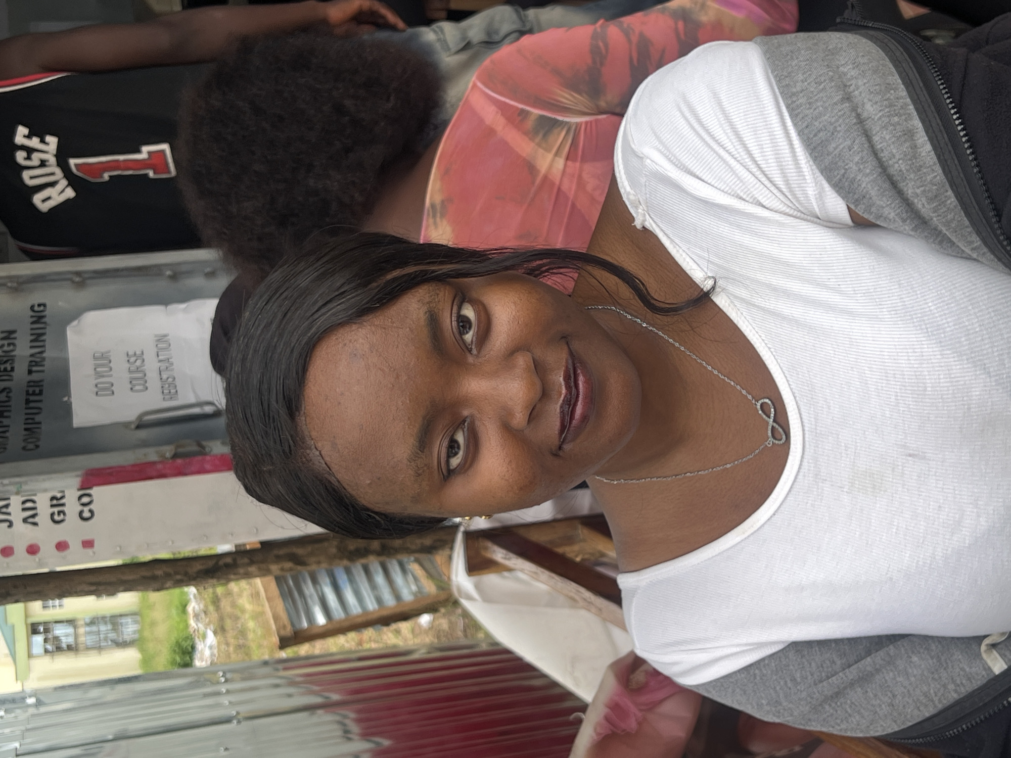 Registration day activities in Nigerian residential compounds