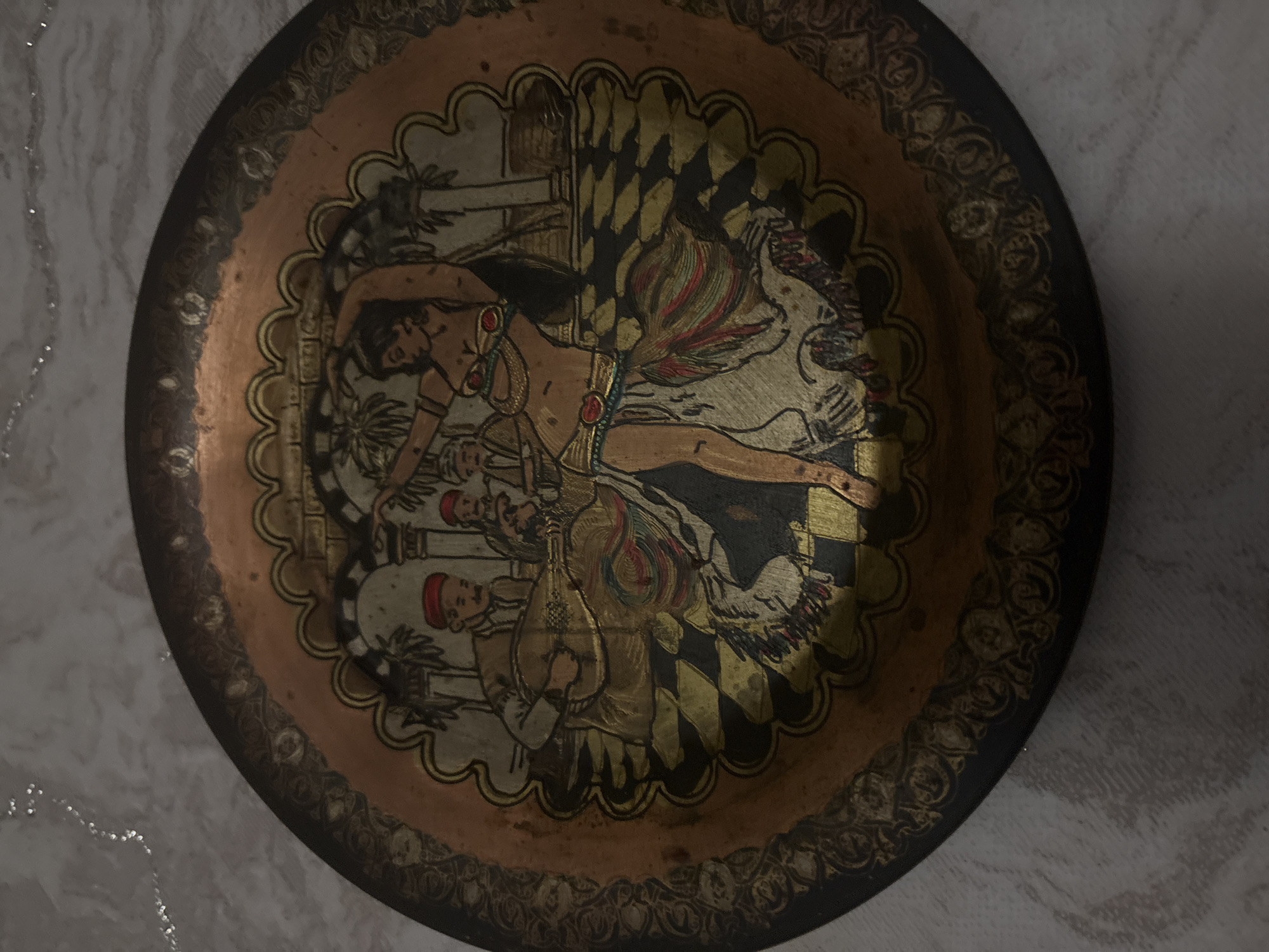 Decorative household items catalogued in Krasnoyarsk home collection